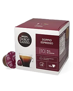 Nescaf&eacute; Doppio Espresso pak en capsule voor Dolce Gusto
