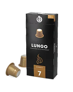 Kaffekapslen Lungo pak en capsule voor Nespresso&reg;