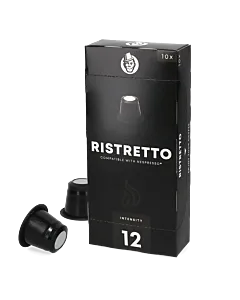 Kaffekapslen Ristretto pak en capsule voor Nespresso&reg;