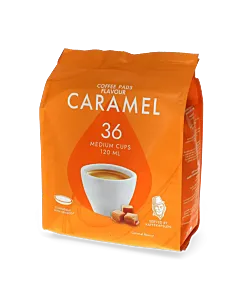 Kaffekapslen Caramel 36 pak en pads voor Senseo
