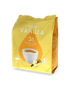 Kaffekapslen Vanilla 36 pak en pads voor Senseo

