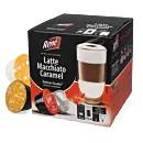 Café René Latte Macchiato Caramel pak en capsule voor Dolce Gusto
