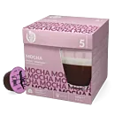 Kaffekapslen Mocha pak en capsule voor Dolce Gusto
