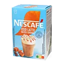 Iced Latte Salted Caramel oploskoffie van Nescafé Gold
