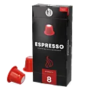 Kaffekapslen Espresso pak en capsule voor Nespresso®