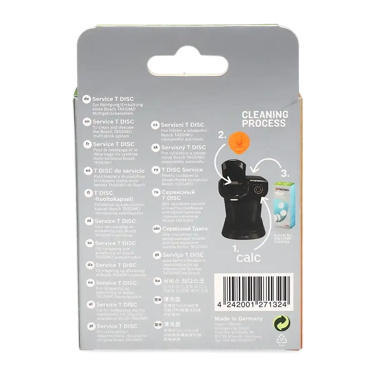 Tassimo\u0020Oranje\u0020Service\u0020T\u002Ddisc