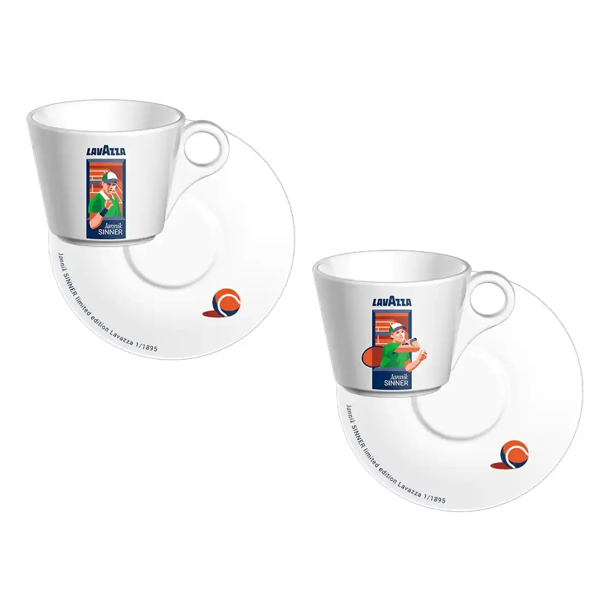 Jannik Sinner Clay Edition cappuccinoset