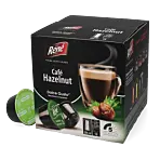 Café René Café Hazelnut pak en capsule voor Dolce Gusto
