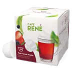 Café René Forest Fruit Tea pak en capsule voor Dolce Gusto
