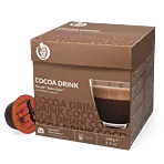 Kaffekapslen Cocoa Drink pak en capsule voor Dolce Gusto
