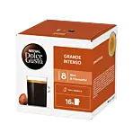 Nescafé Grande Intenso pak en capsule voor Dolce Gusto