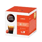 Nescafé Lungo Packung und Kapsel für Dolce Gusto