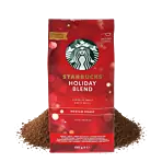 Holiday Blend gemalen koffie van Starbucks 
