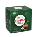 Gimoka Espresso Cremoso Packung und Kapsel für Lavazza a Modo Mio