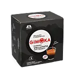 Gimoka Espresso Vellutato Packung und Kapsel für Lavazza a Modo Mio