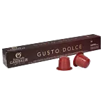 Gran Caffé Garibaldi Gusto Dolce Packung und Kapsel für Nespresso®