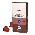 Kaffekapslen Espresso Chocolate Premium pak en capsule voor Nespresso
